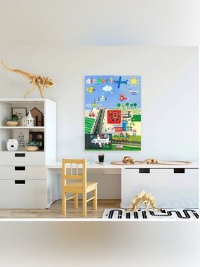 Oopsie Daisy/Jill McDonald Airport Canvas